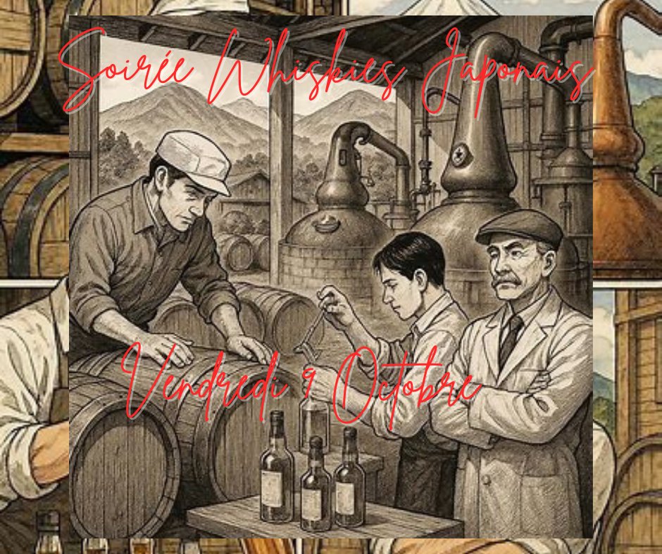 Le 09 10 2026 Repas dégustation à Haguenau Les Whiskies du Pays du soleil levant 01